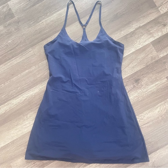 Outdoor Voices The Exercise Dress Size L Navy Undershorts - Picture 5 of 14